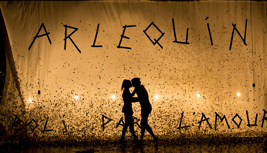 Arlequin poli par l'amour © Nicolas Joubard