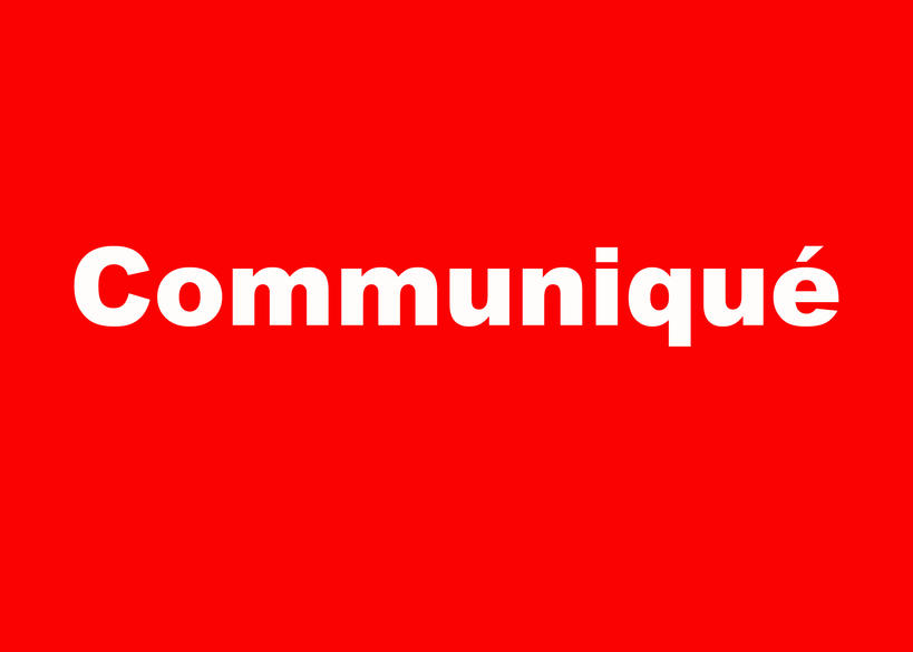 Communiqué Communiqué